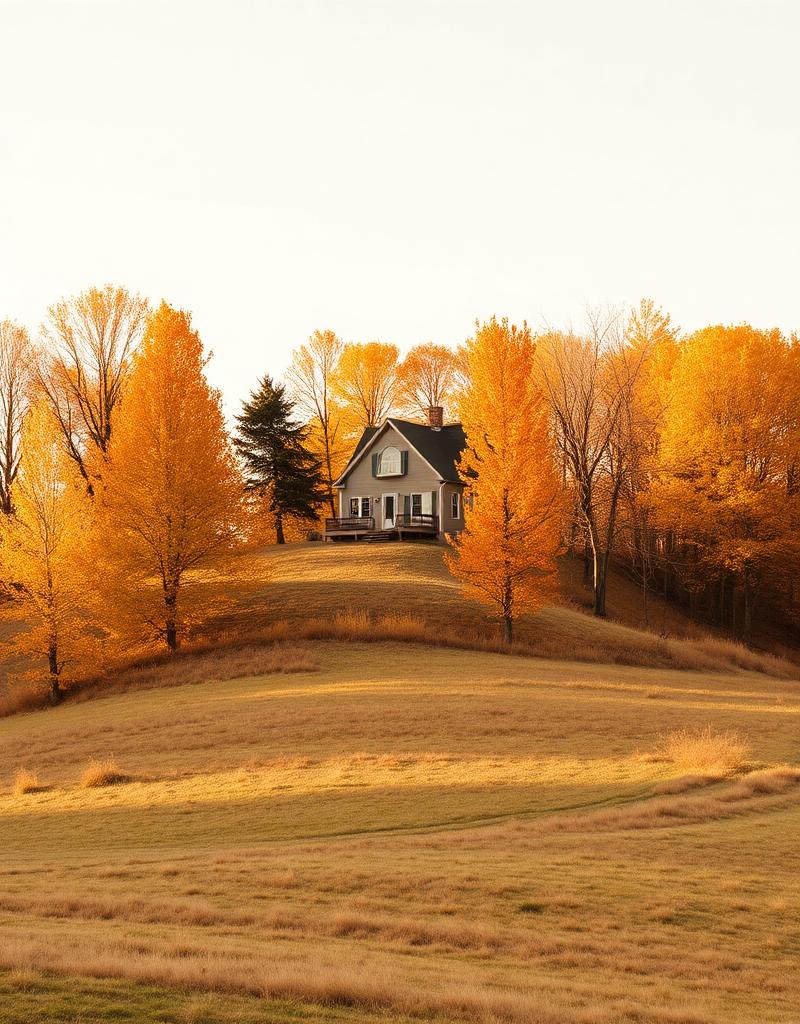 House on the hill — Fall