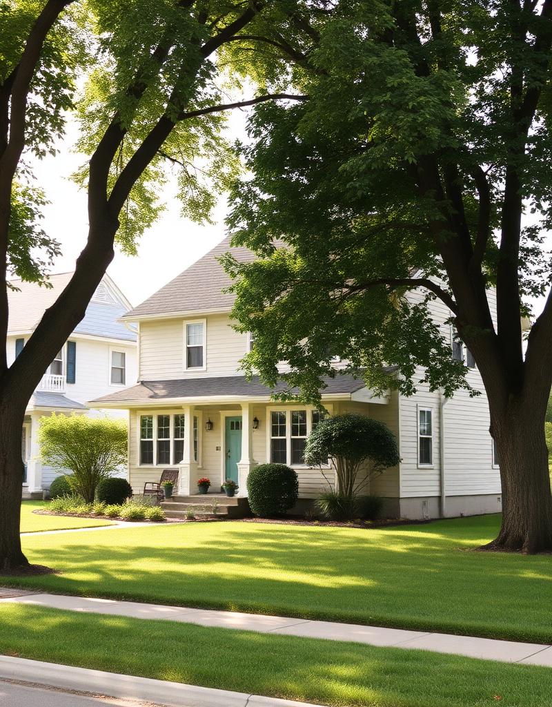 Suburban home — Year-round